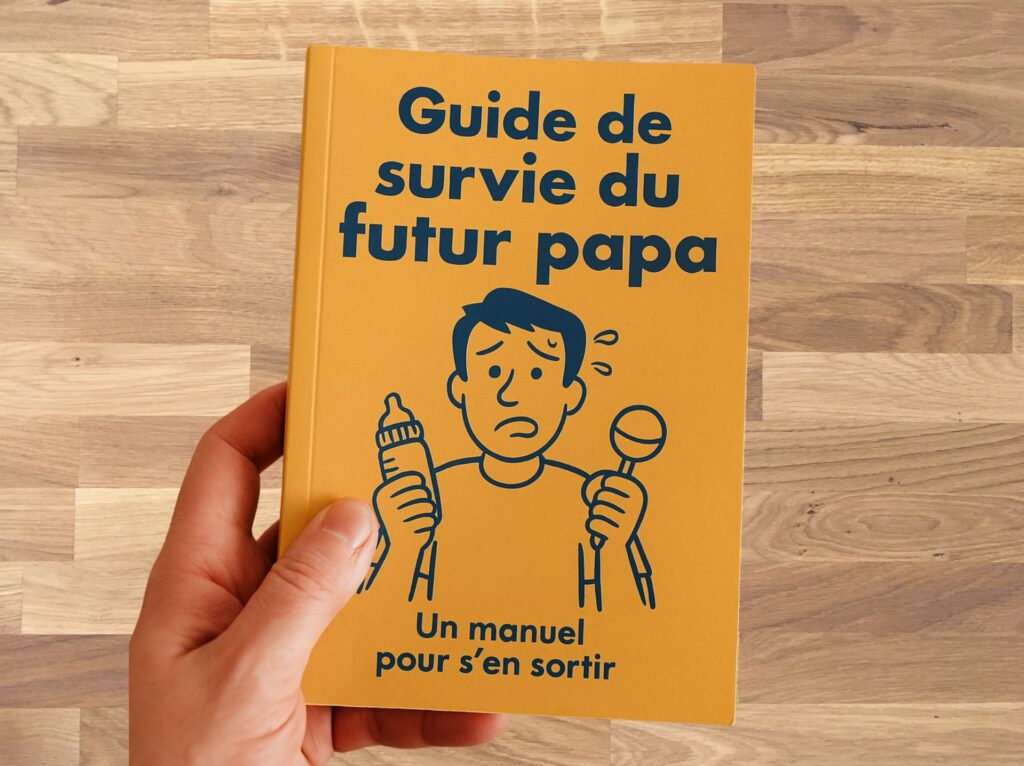 Idée annonce grossesse livre pour futur papa